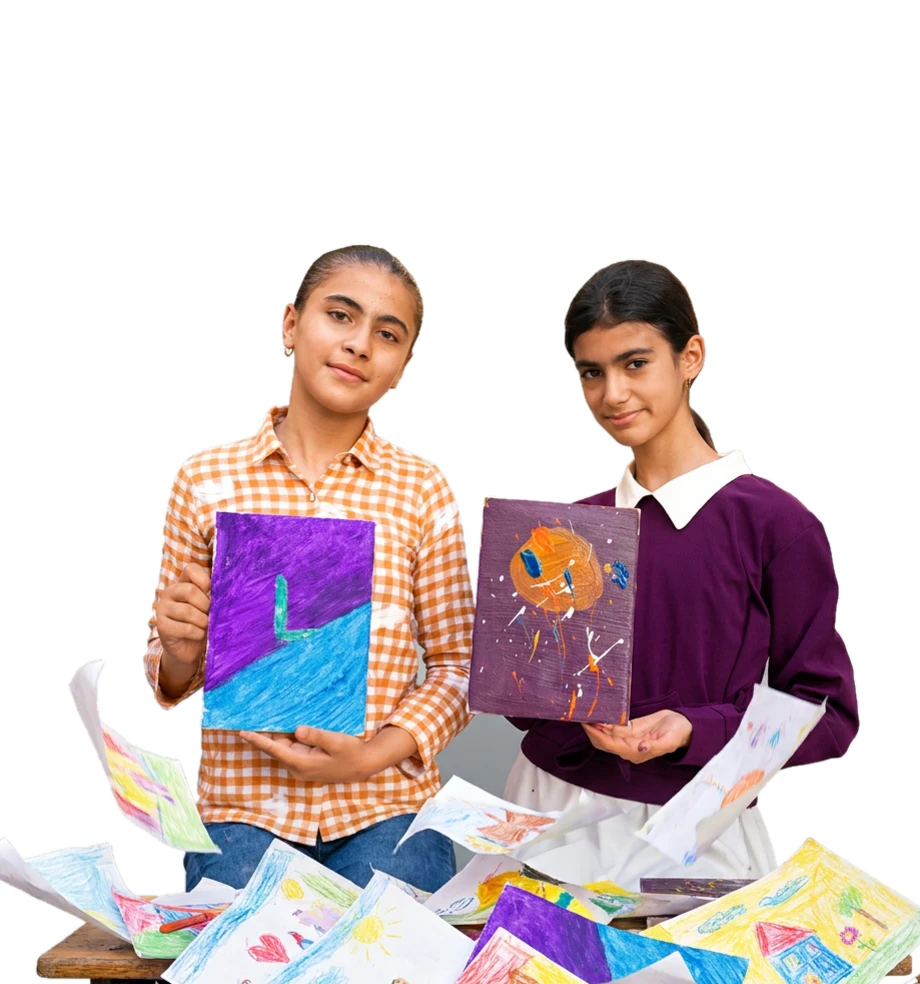 مشروع رسومات الأطفال